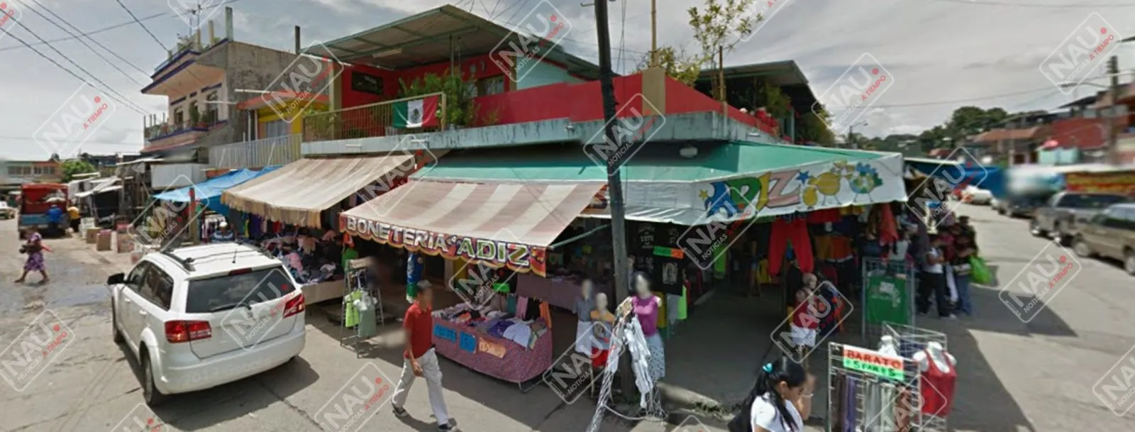 Roban Vehículo en el callejón Belisario Domínguez de Tapachula