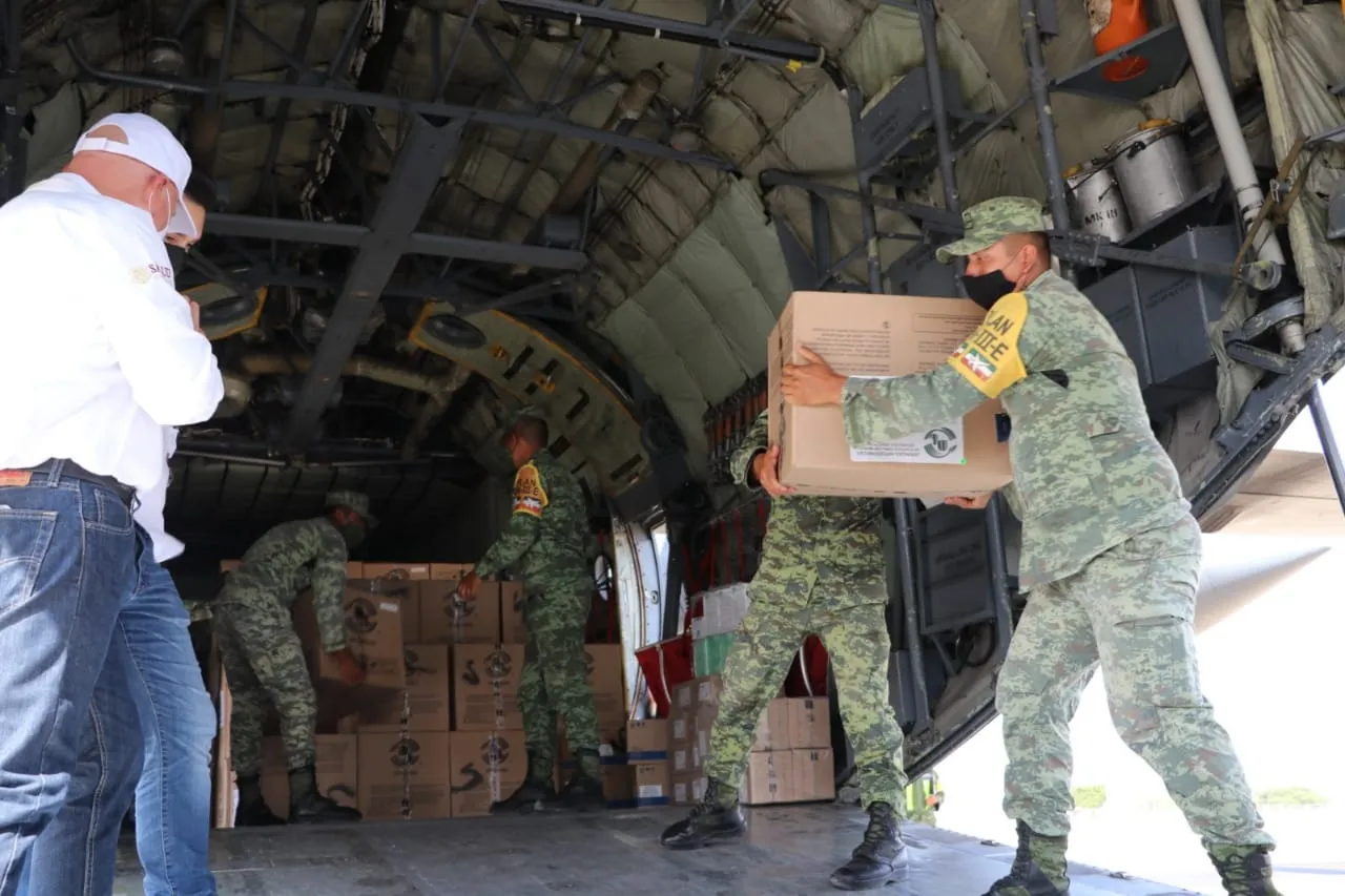 Arriban a Chiapas cerca de 50 mil vacunas para aplicar segunda dosis a población adulta mayor