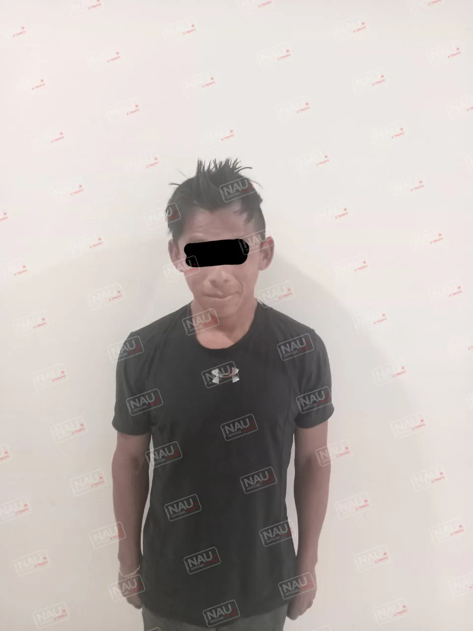 Por robo con violencia fue detenido