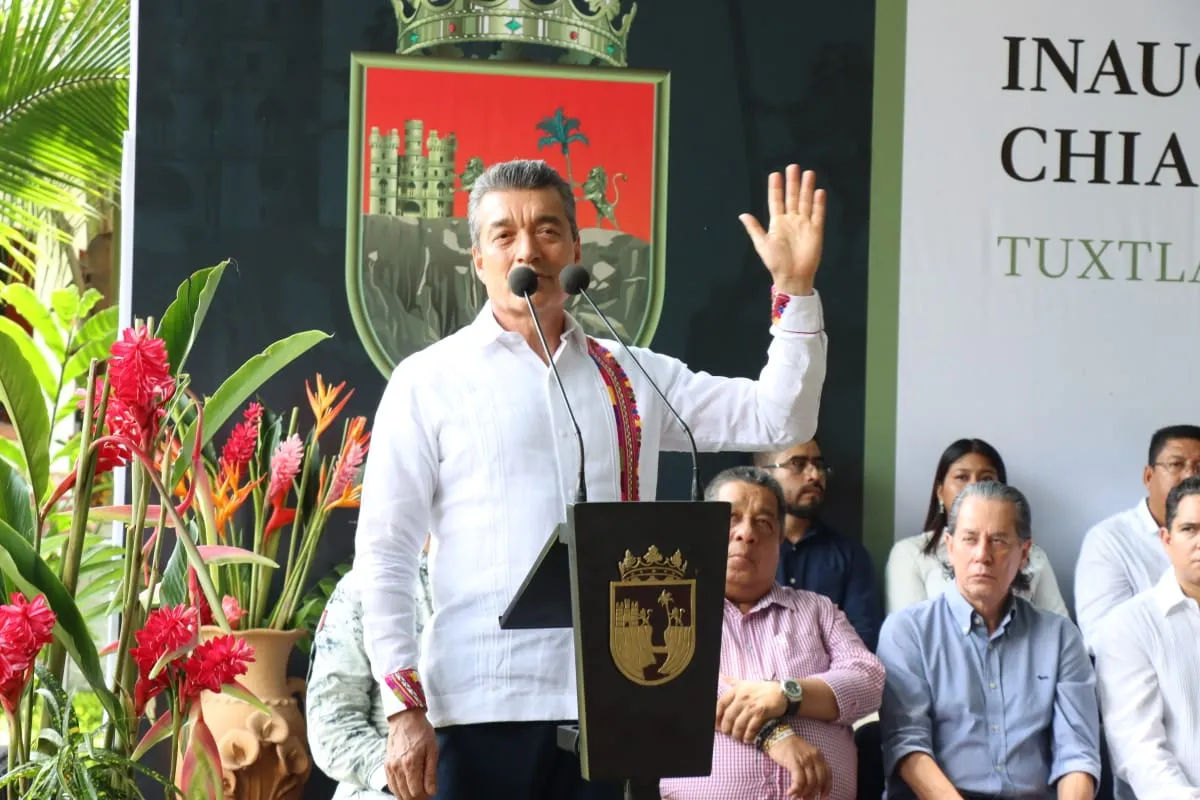Inaugura Rutilio Escandón Primer Festival Internacional del Cacao, Chiapas de Corazón 2023