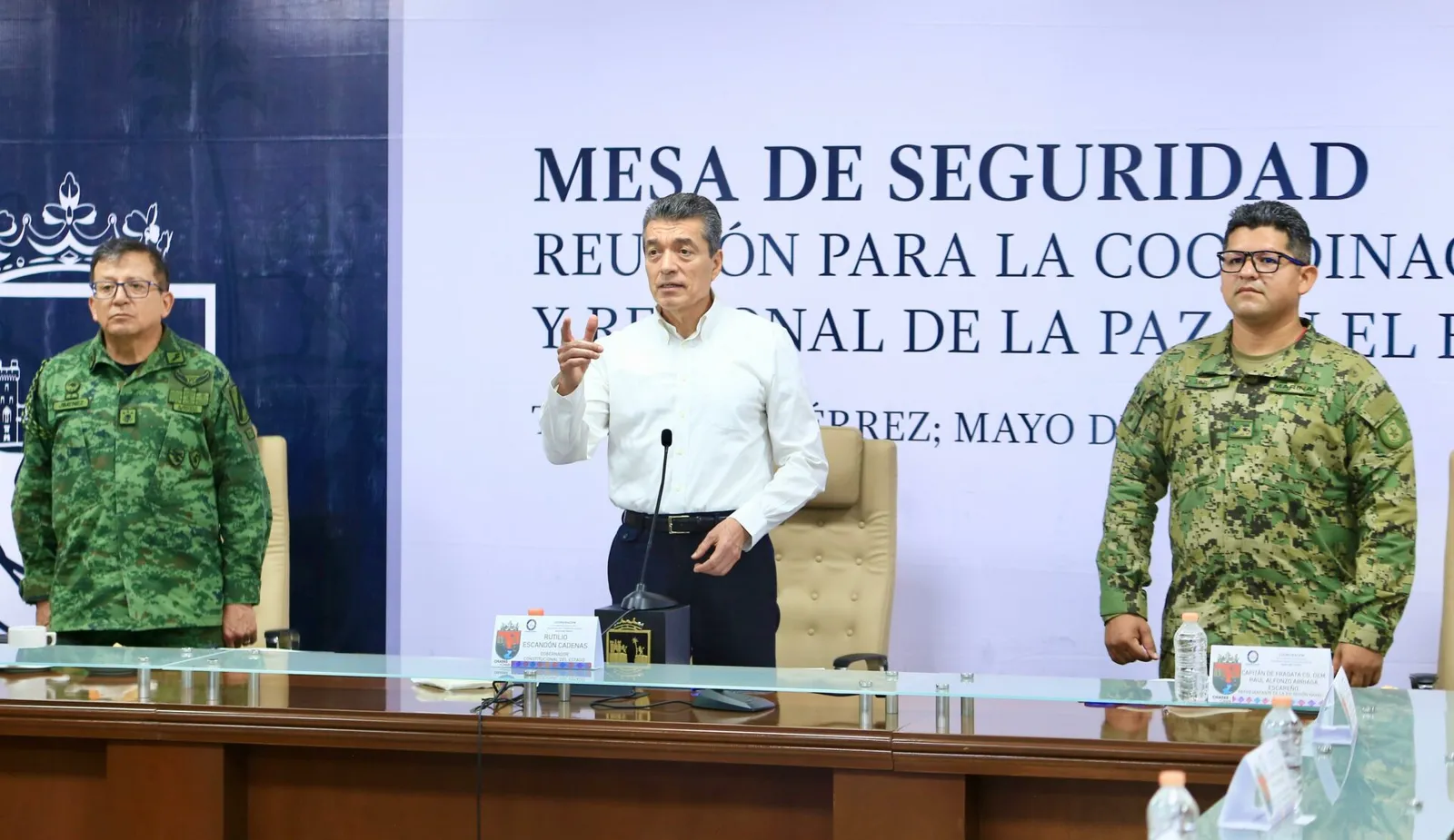 En Chiapas, Mesa de Seguridad se declara en sesión permanente ante próxima jornada electoral