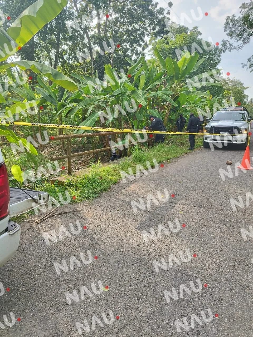 Localizan dos cuerpos envueltos en nylon de color negro en el puente de río Florido de Tapachula