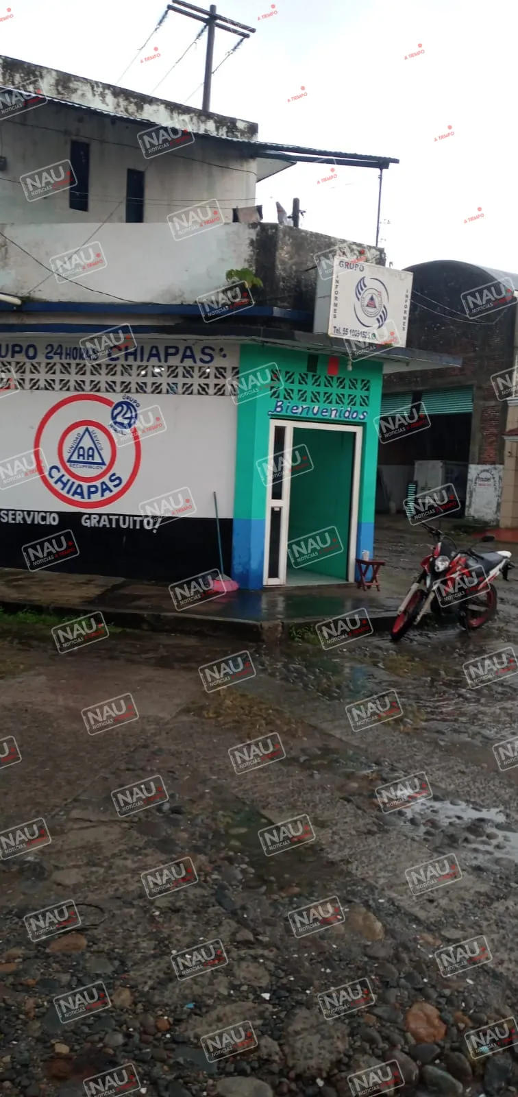 Muere en el interior de grupo AA