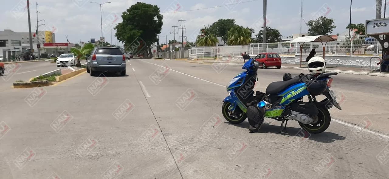 Choque deja una persona lesionada