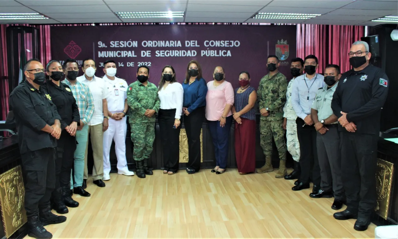 EN SESIÓN DEL COMSEP PRESENTAN APLICACIÓN APP C-5 ESCUDO URBANO