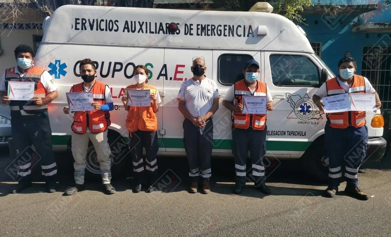 Paramédicos de SAE culminan curso