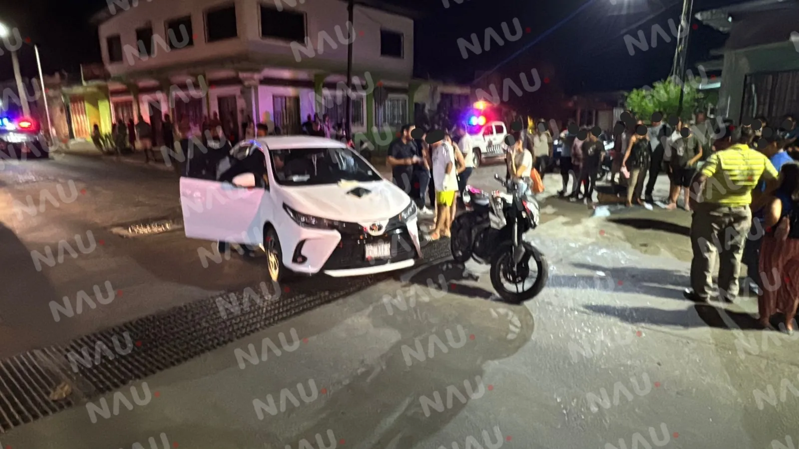 Accidente en Tapachula deja a un motociclista en estado crítico