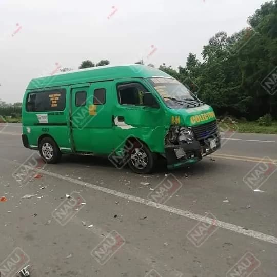 Presunto conductor ebrio ocasionó accidente