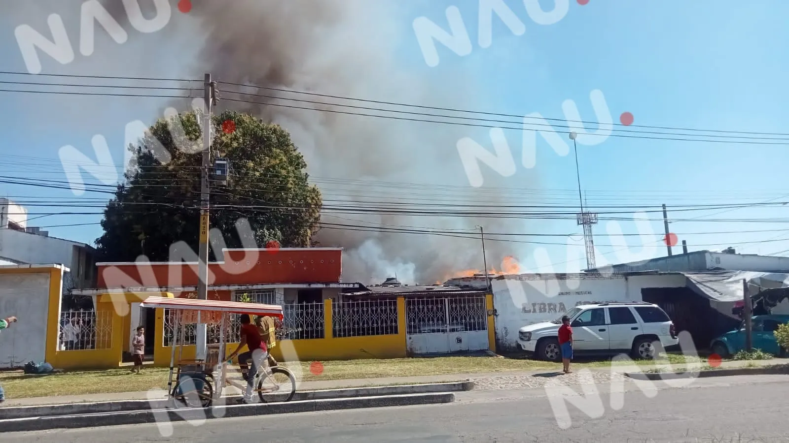 Se incendia el bar la tertulia