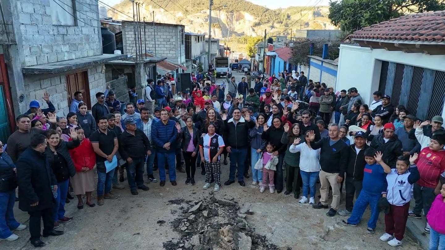 Arranca pavimentación en María Auxiliadora con inversión superior a 3 millones de pesos