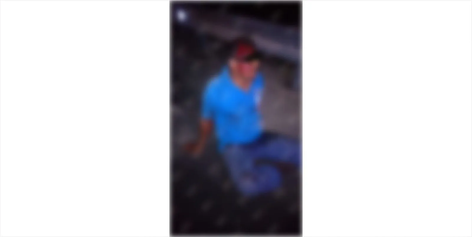 Lesionado al derrapar la motocicleta en que se desplazaba