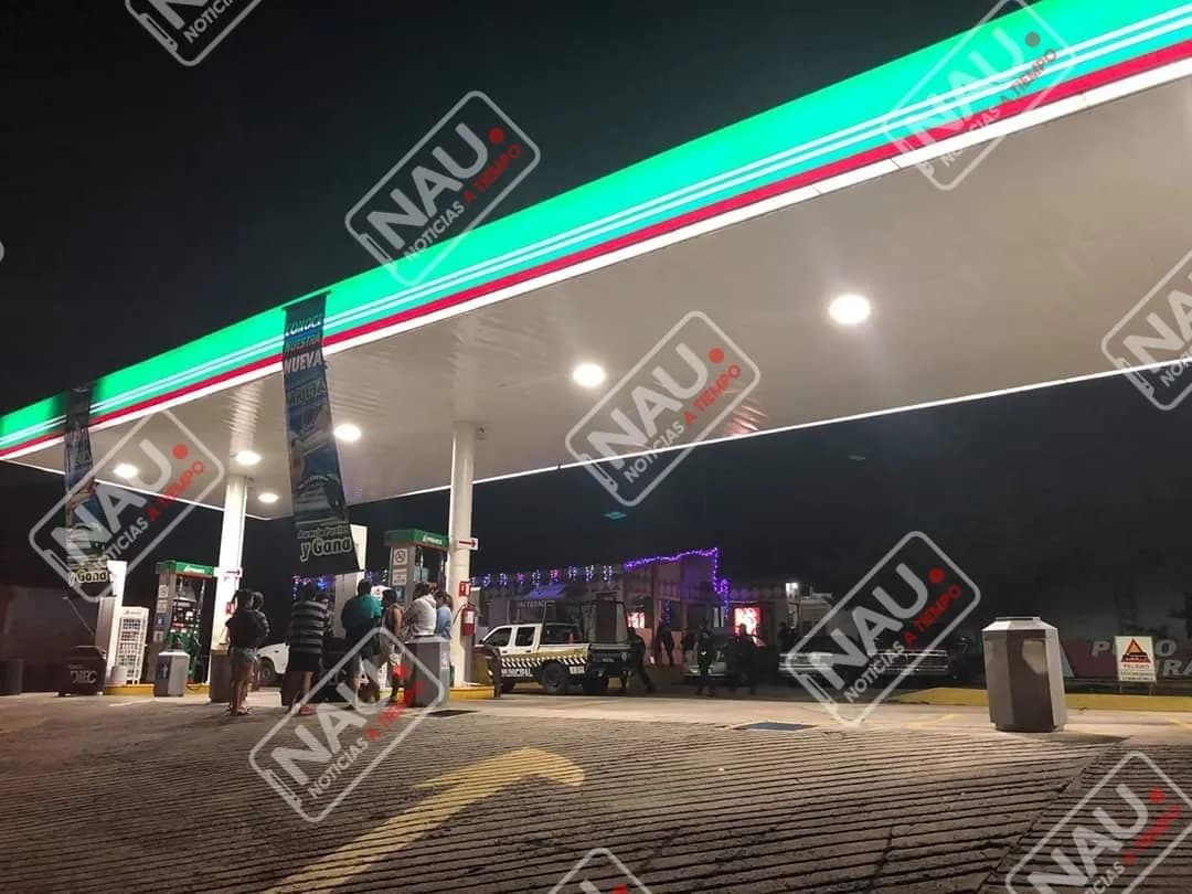 Asaltan gasolinera de Cacahoatán