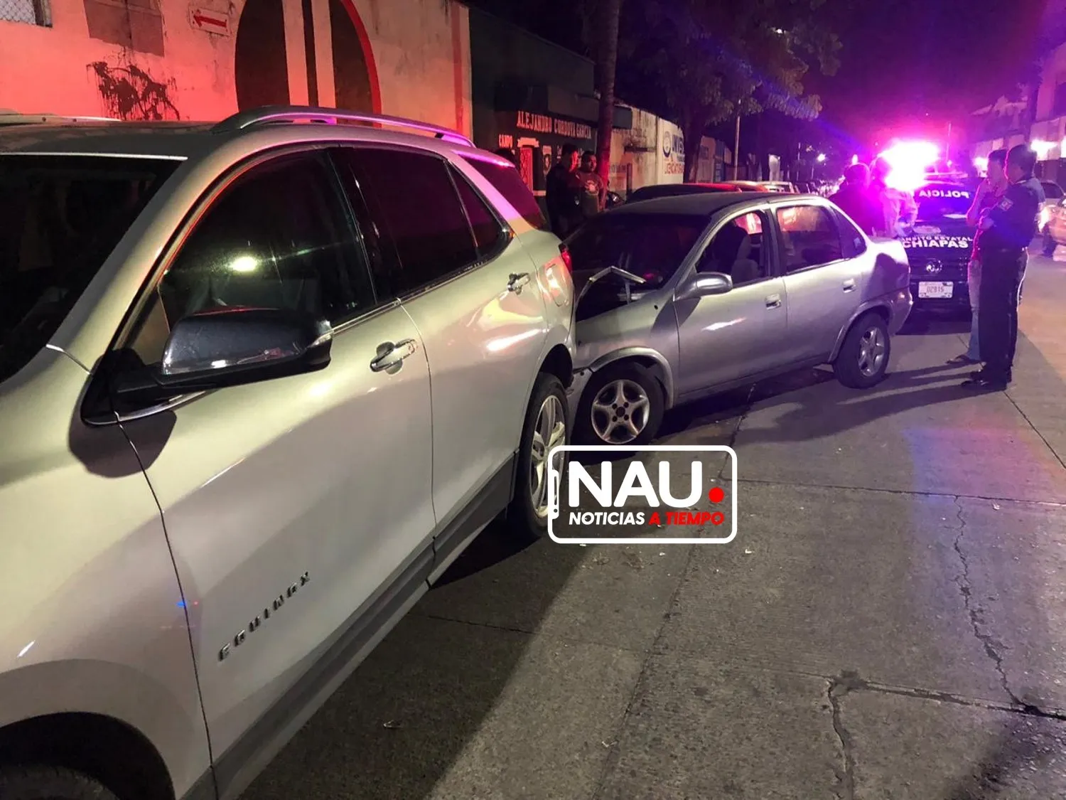 Despistado conductor ocasiona accidente