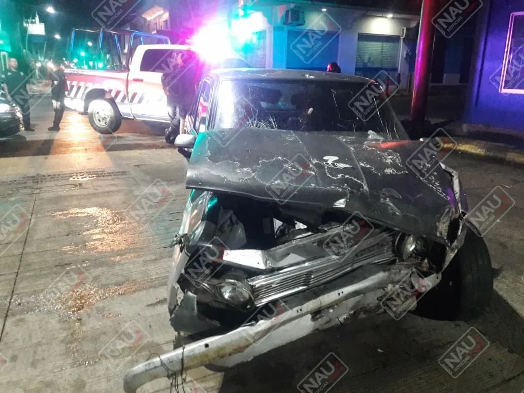 Un lesionado en accidente