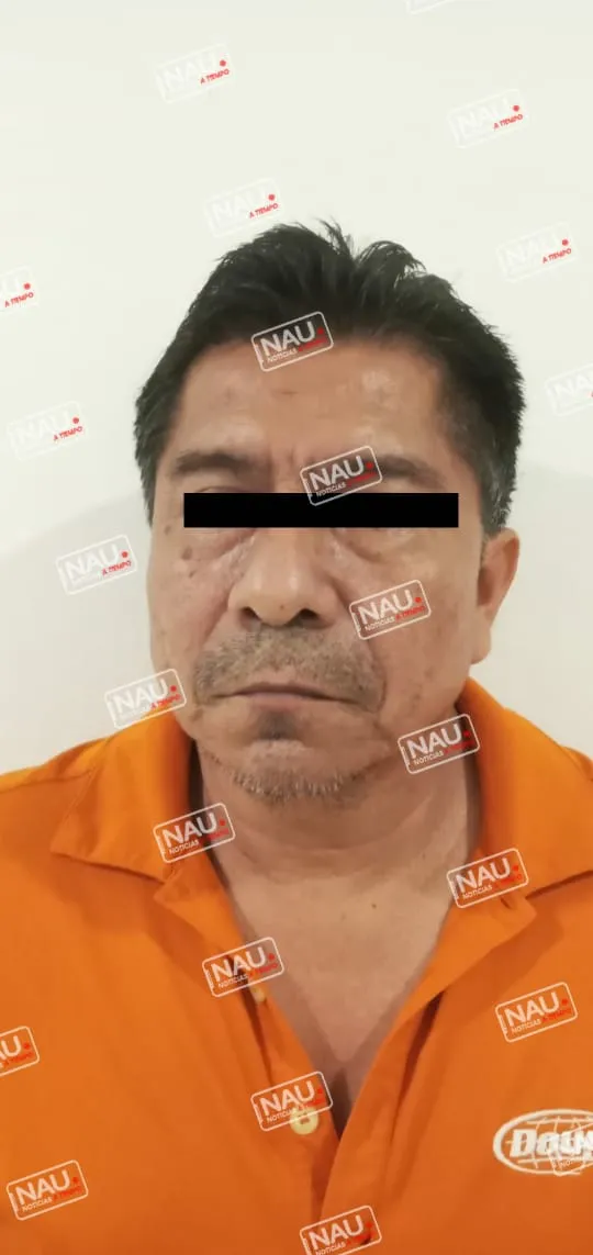 Policía especializada detienen a presunto pederasta.