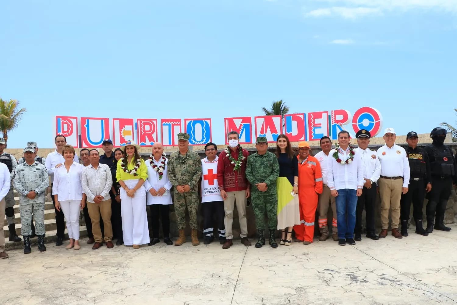 Desde Puerto Madero, Rutilio Escandón da banderazo de salida al Operativo Semana Santa 2023