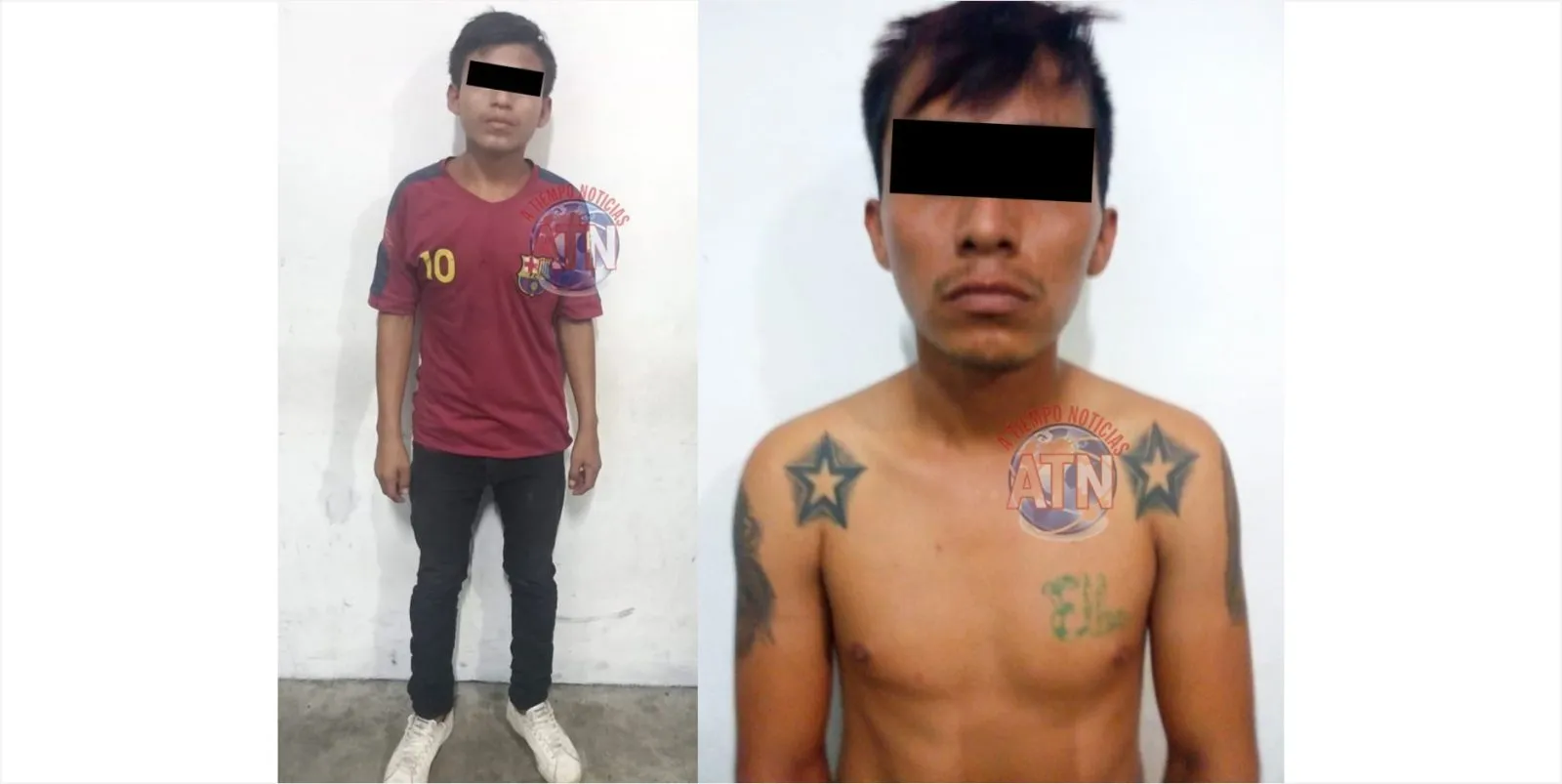Detenidos con 4 carrujos de marihuana