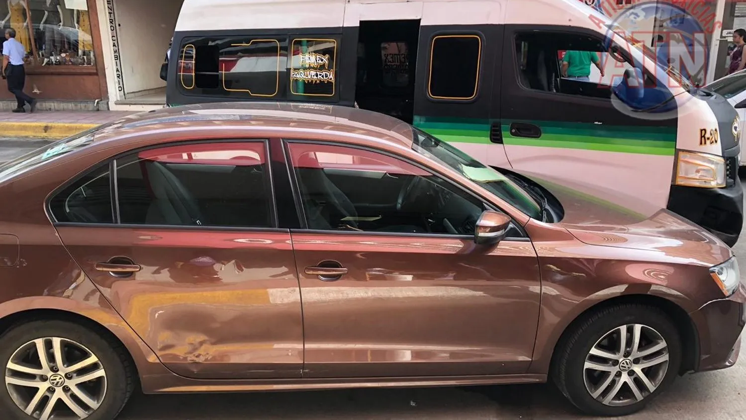 Tres accidentes con daños menores en diferentes sectores de la ciudad