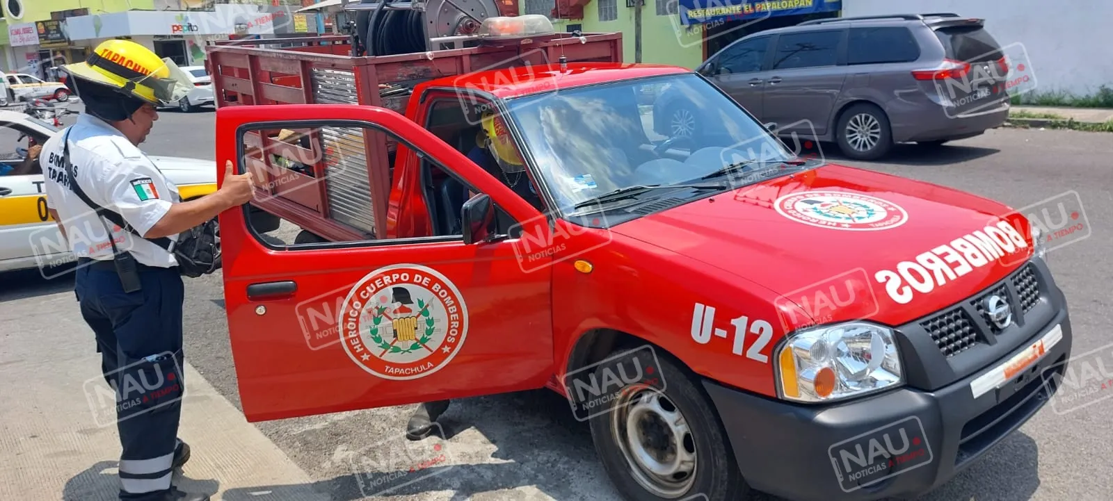 Gato embolsado moviliza a bomberos