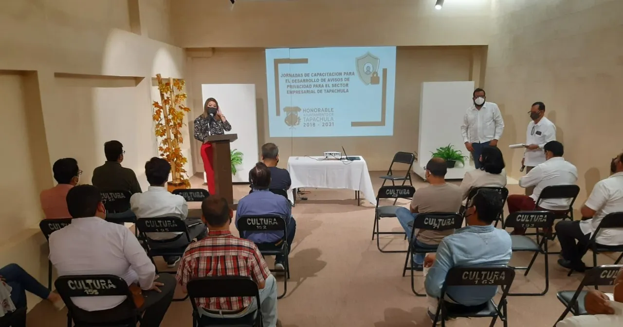 AYUNTAMIENTO INICIÓ JORNADAS DE CAPACITACIÓN PARA EL DESARROLLO DE AVISOS DE PRIVACIDAD PARA EL SECTOR EMPRESARIAL