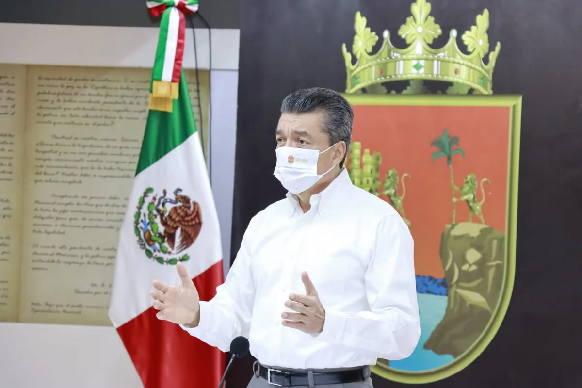 Chiapas va bien en el control y combate al COVID-19, pero no hay que bajar la guardia: Rutilio Escandón