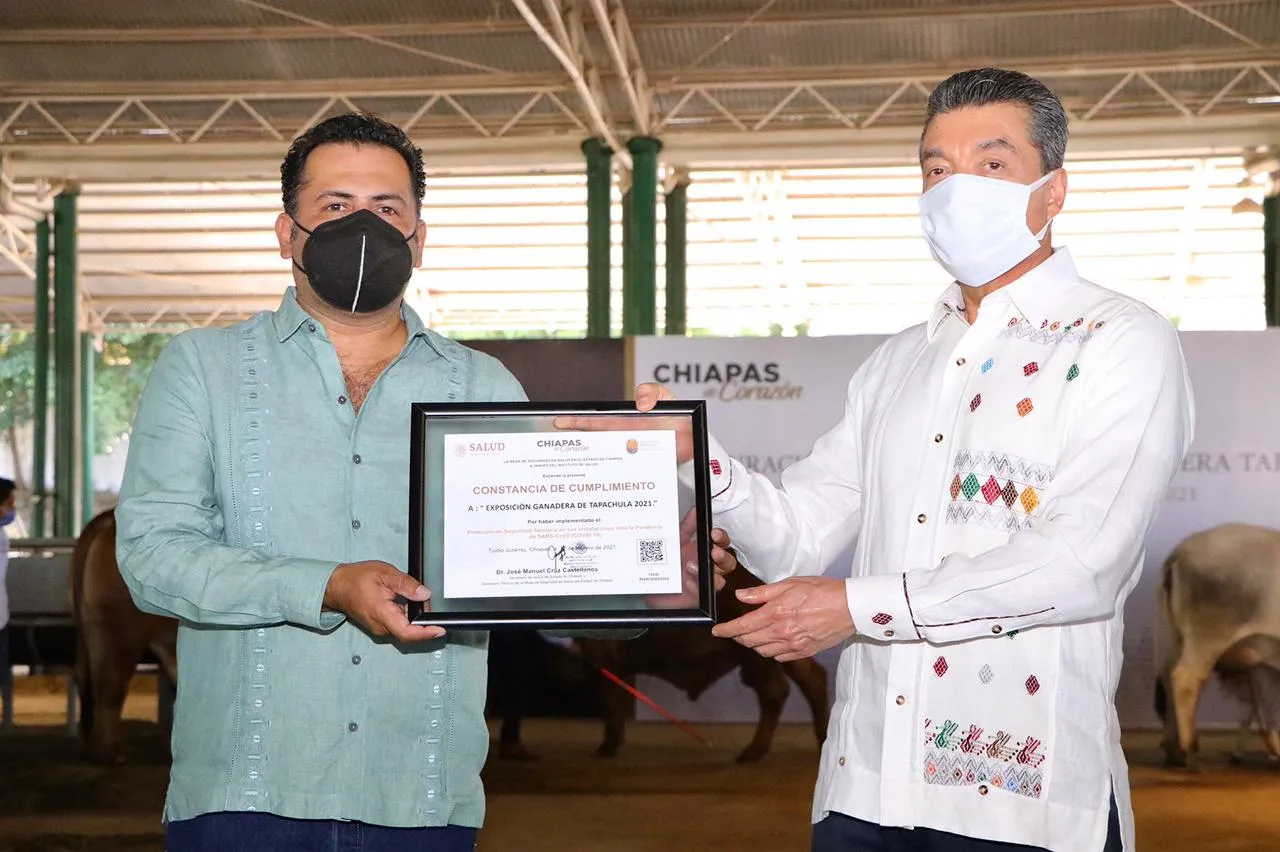 Inauguran “Exposición Ganadera Tapachula 2021”