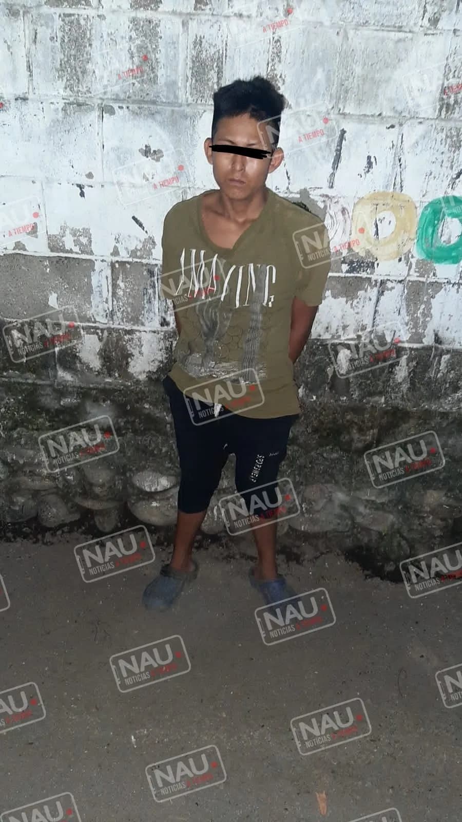 Detienen a hondureño que vendía marihuana y piedras crack
