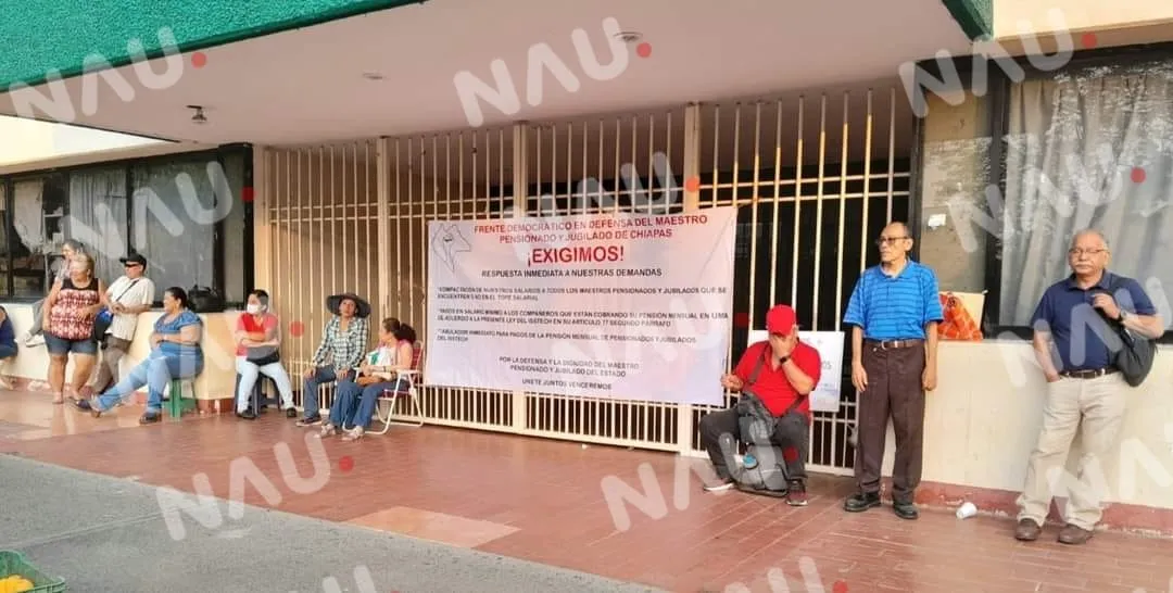 La lucha de los jubilados.