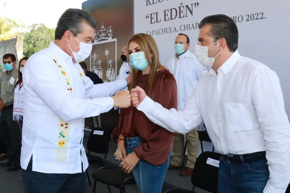 Tapachula se fortalece en infraestructura urbana y de salud impulsada por Rutilio Escandón: Yamil Melgar.