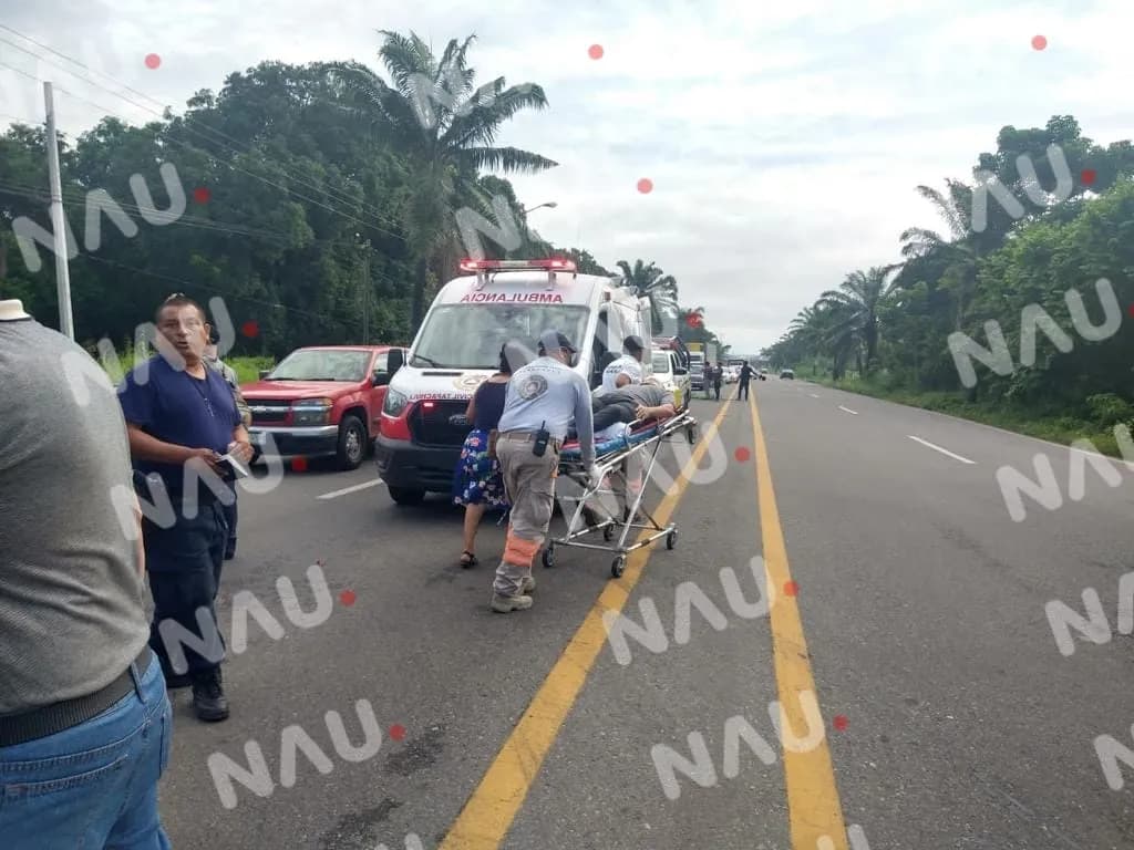 Atropellan a dos personas sobre la carretera Tapachula – Puerto Madero