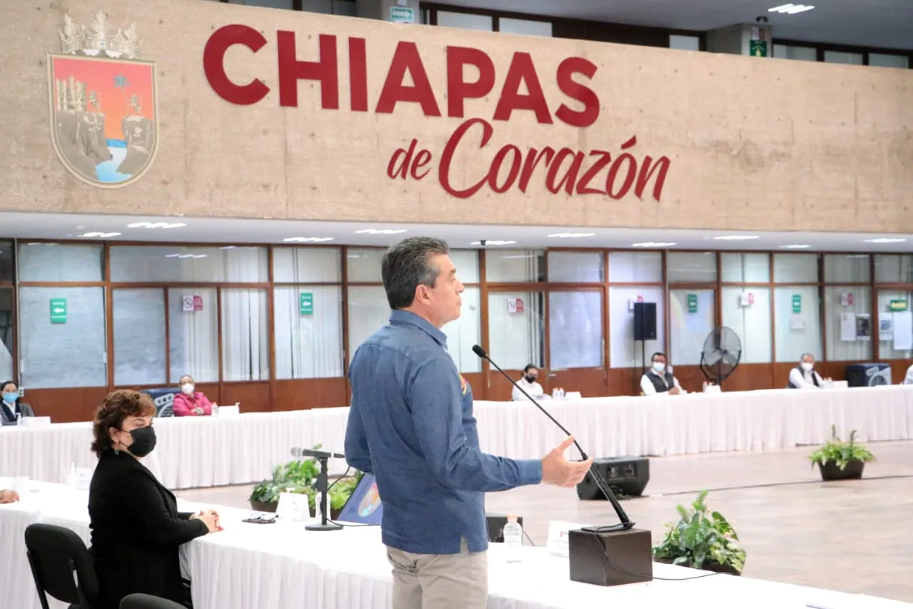 Realizan reunión del Gabinete Legal y Ampliado del Gobierno de Chiapas