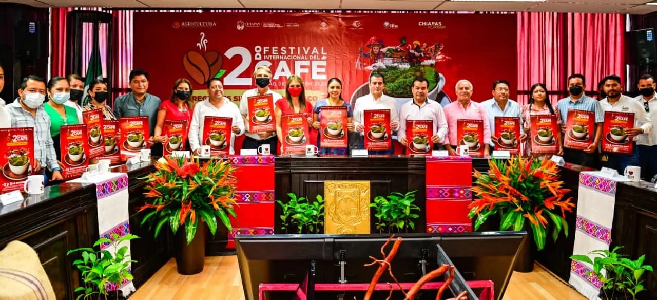 TAPACHULA SERÁ SEDE DEL SEGUNDO FESTIVAL INTERNACIONAL DEL CAFÉ “CHIAPAS DE CORAZÓN 2022-SIERRA SOCONUSCO”