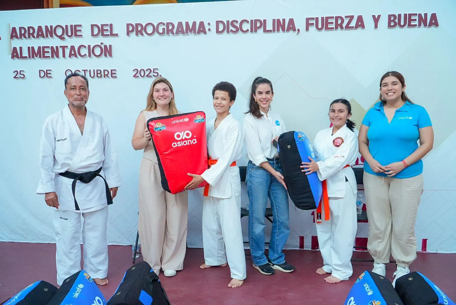 Ayuntamiento de Tapachula y UNICEF fortalecen la formación deportiva y alimentaria de la niñez