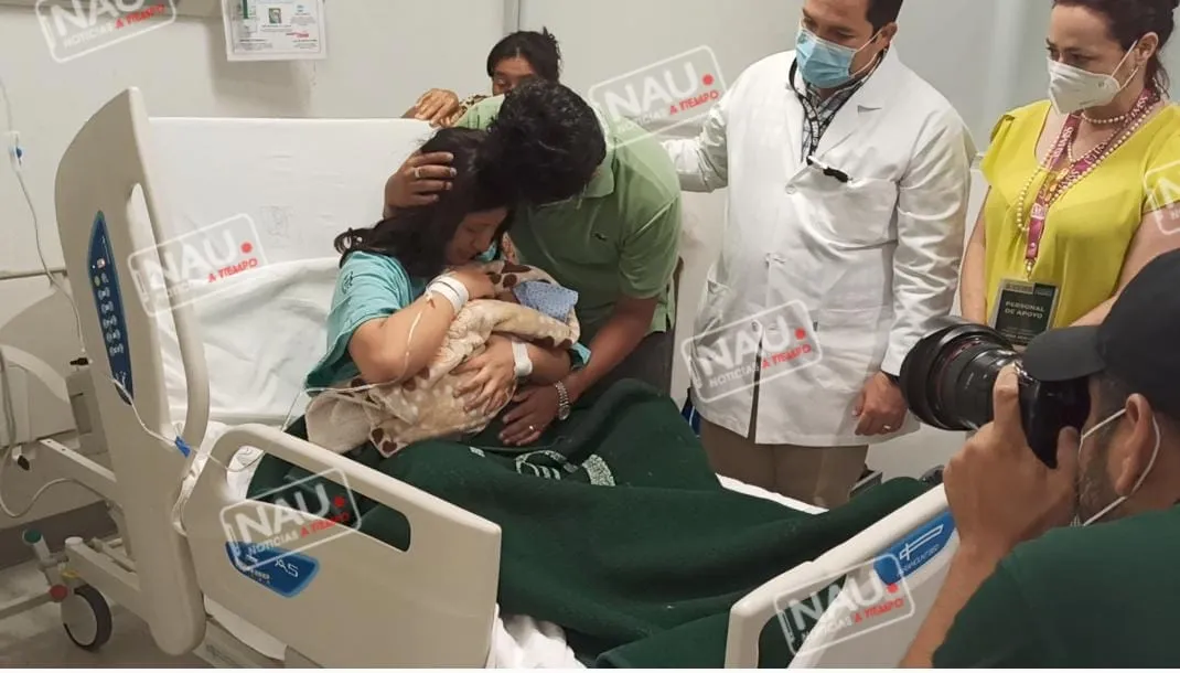 La empleada del IMSS mantenía engañado a su esposo que estaba embarazada.