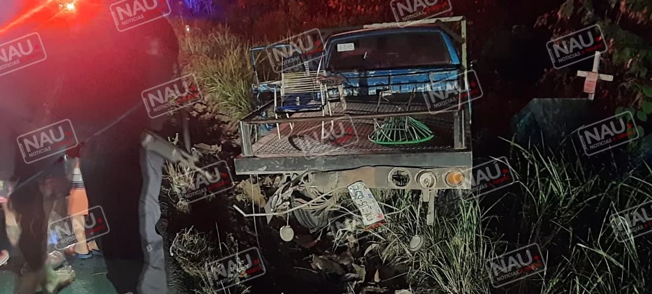 8 lesionados deja accidente en la Carretera Puerto Madero – Tapachula