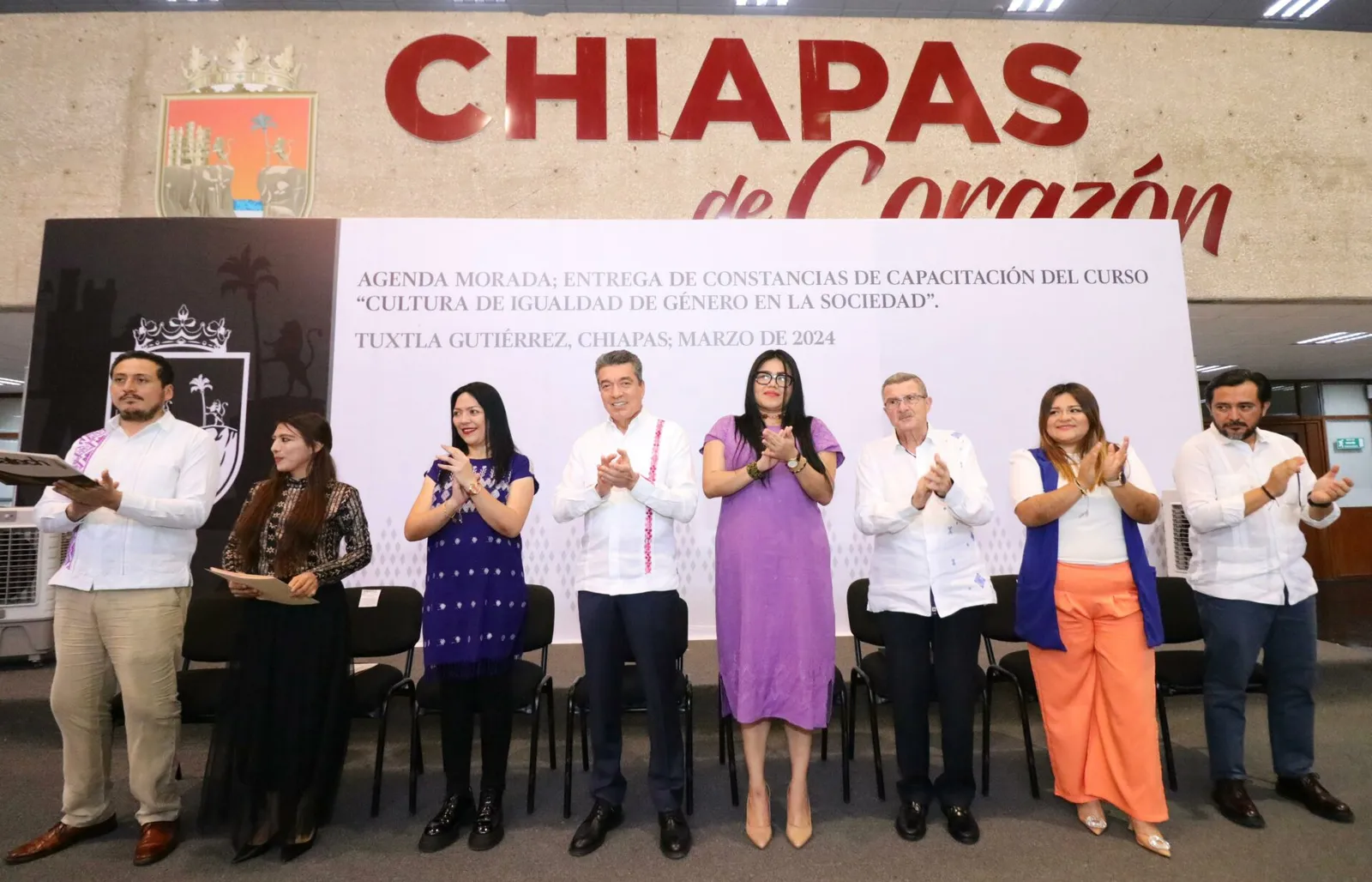En Chiapas, promueven la institucionalización de la igualdad de género a través de la Agenda Morada