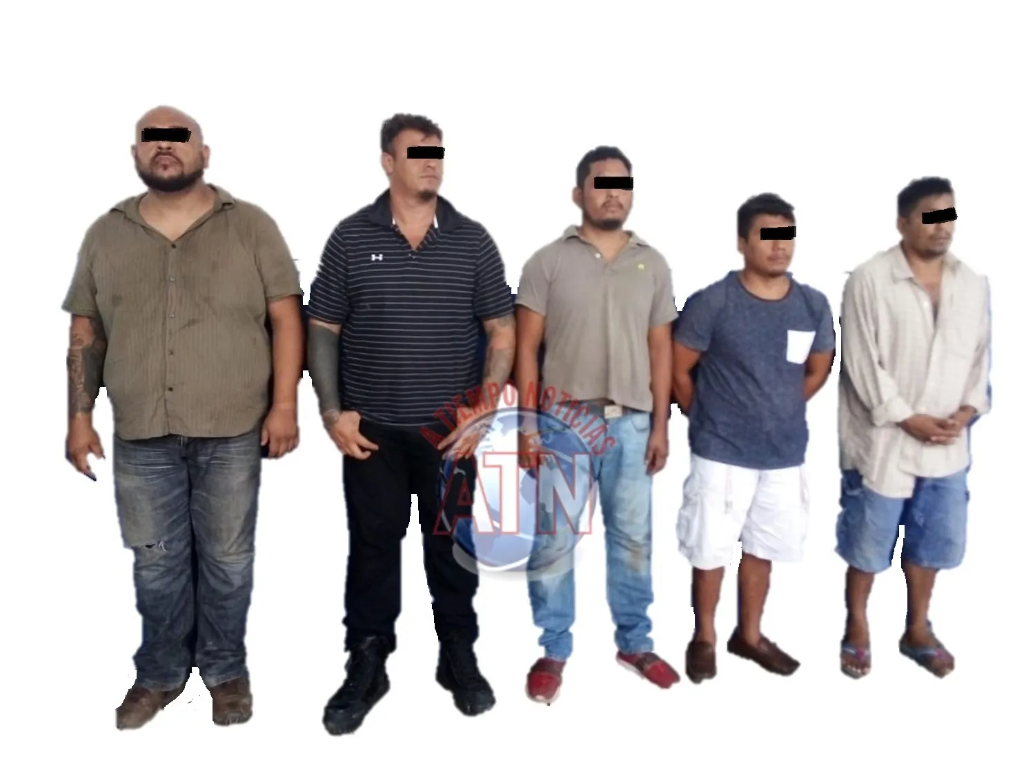 Detienen a siete presuntos pandilleros