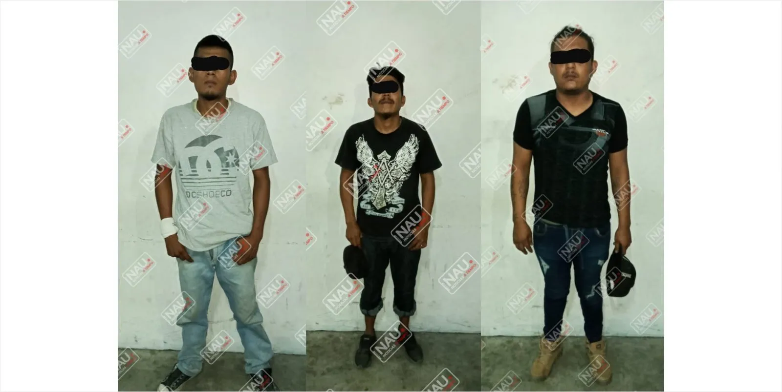 Detienen a tres presuntos distribuidores de droga