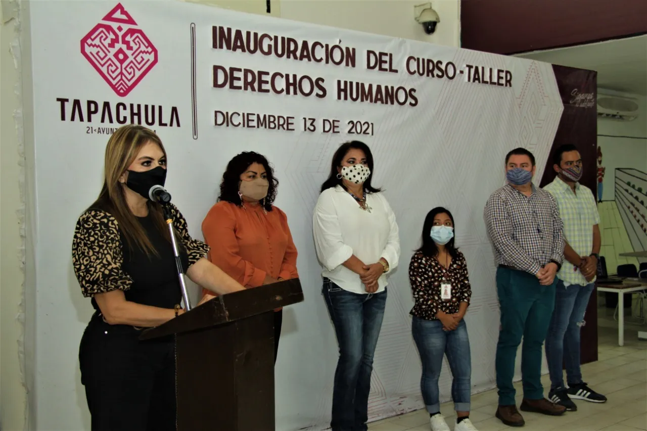AYUNTAMIENTO TAPACHULA INICIA CAPACITACIÓN EN DERECHOS HUMANOS A PERSONAL DE SERVICIOS PÚBLICOS