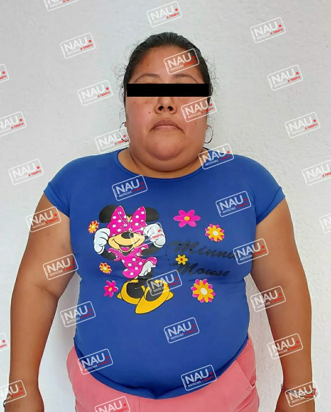 Detienen a señora por lesiones en Huixtla.