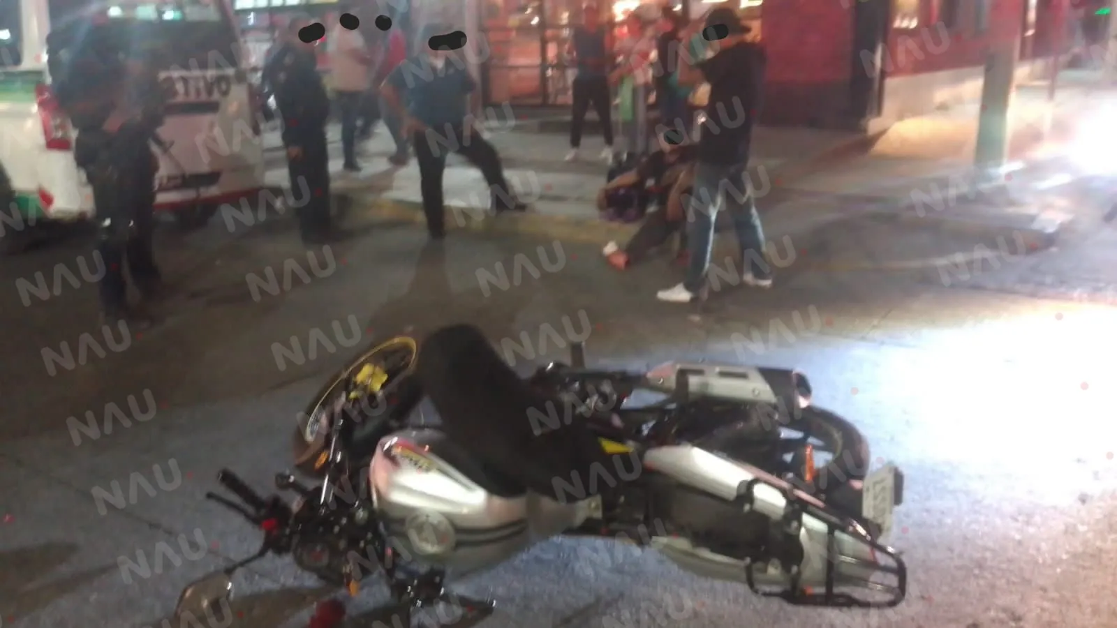 Accidente de motocicleta en Tapachula