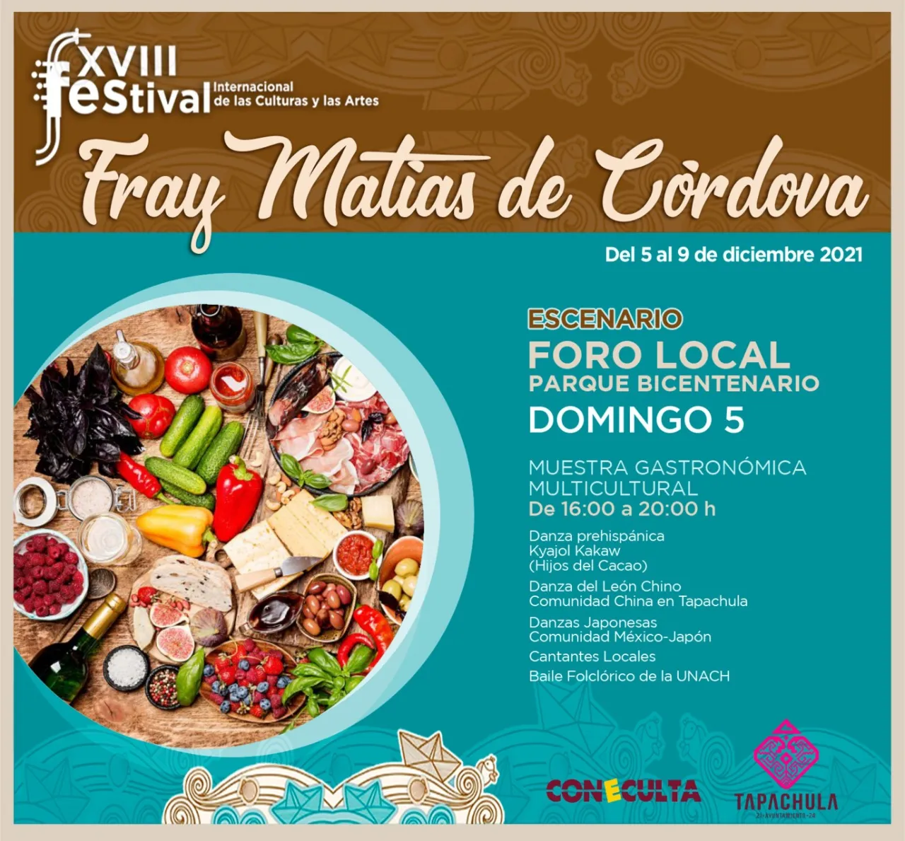 ESTE DOMINGO INICIA EL FESTIVAL INTERNACIONAL “FRAY MATÍAS DE CÓRDOVA” EN TAPACHULA