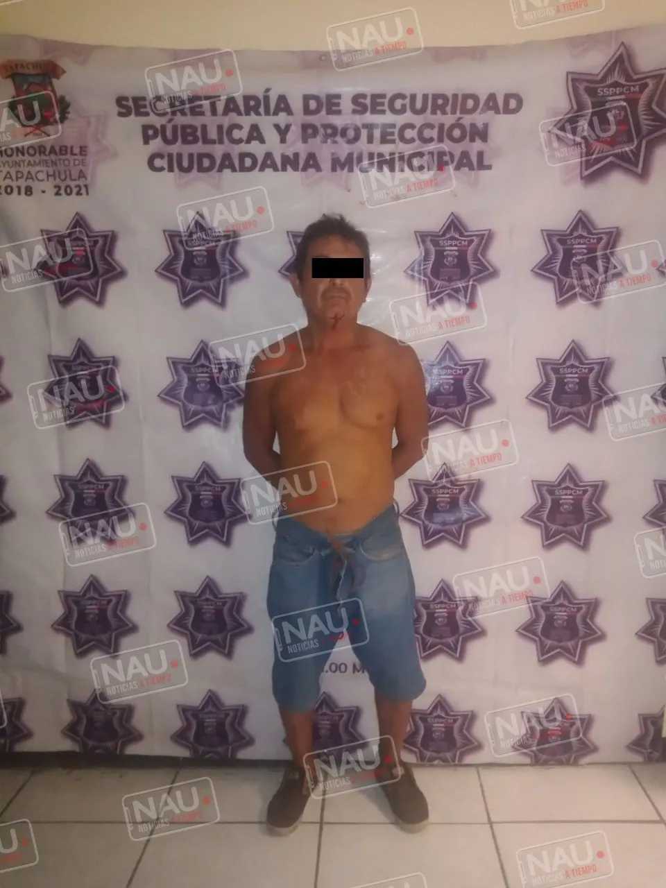 Detenido por Violencia Familiar