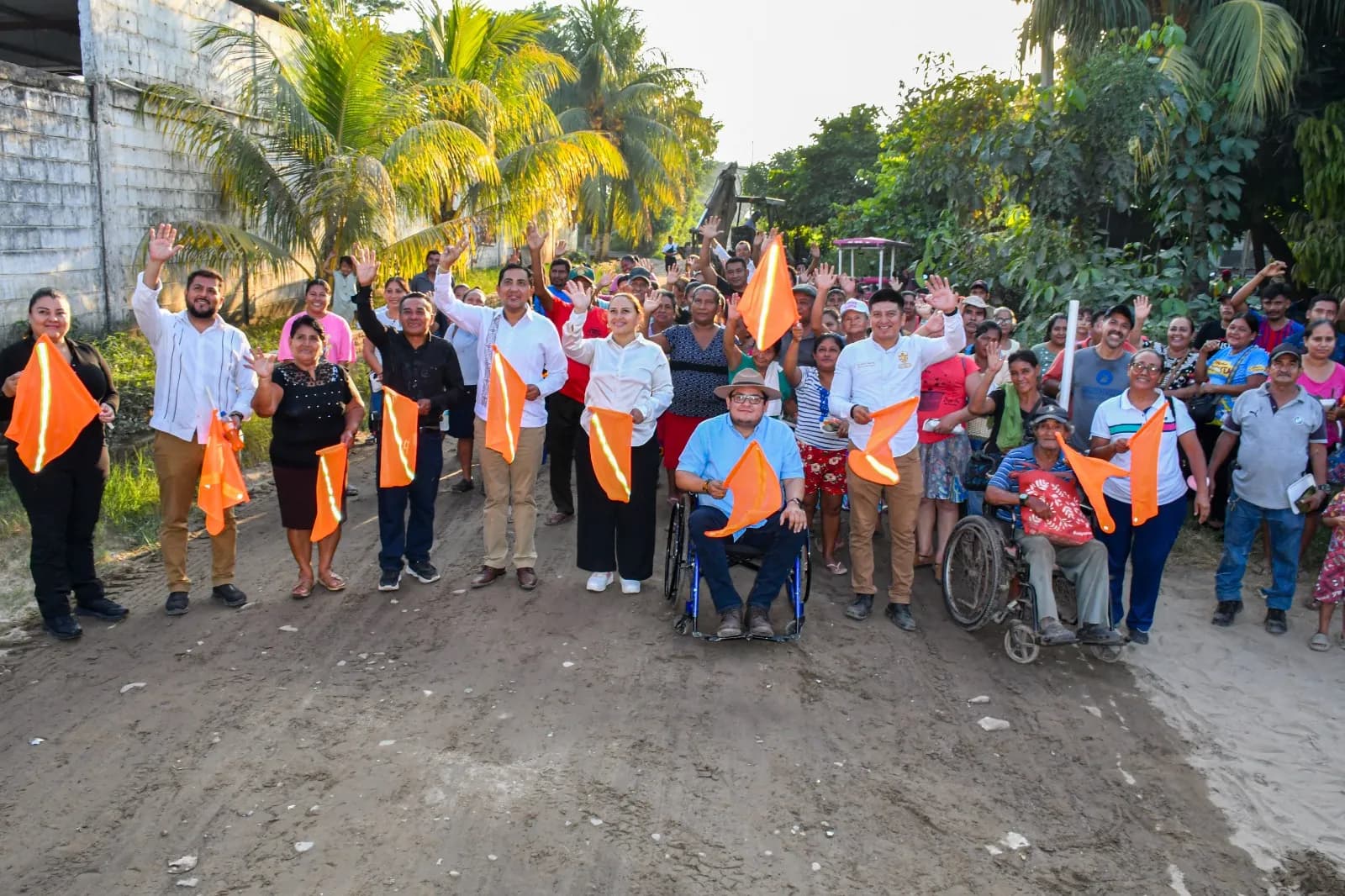 Luz y seguridad para Suchiate: arranca obra de alumbrado que beneficia a 650 familias