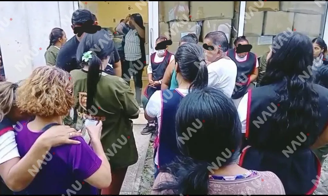 Trabajadores denuncian retraso en pagos de la empresa Fortaleza en el Hospital General de Tapachula
