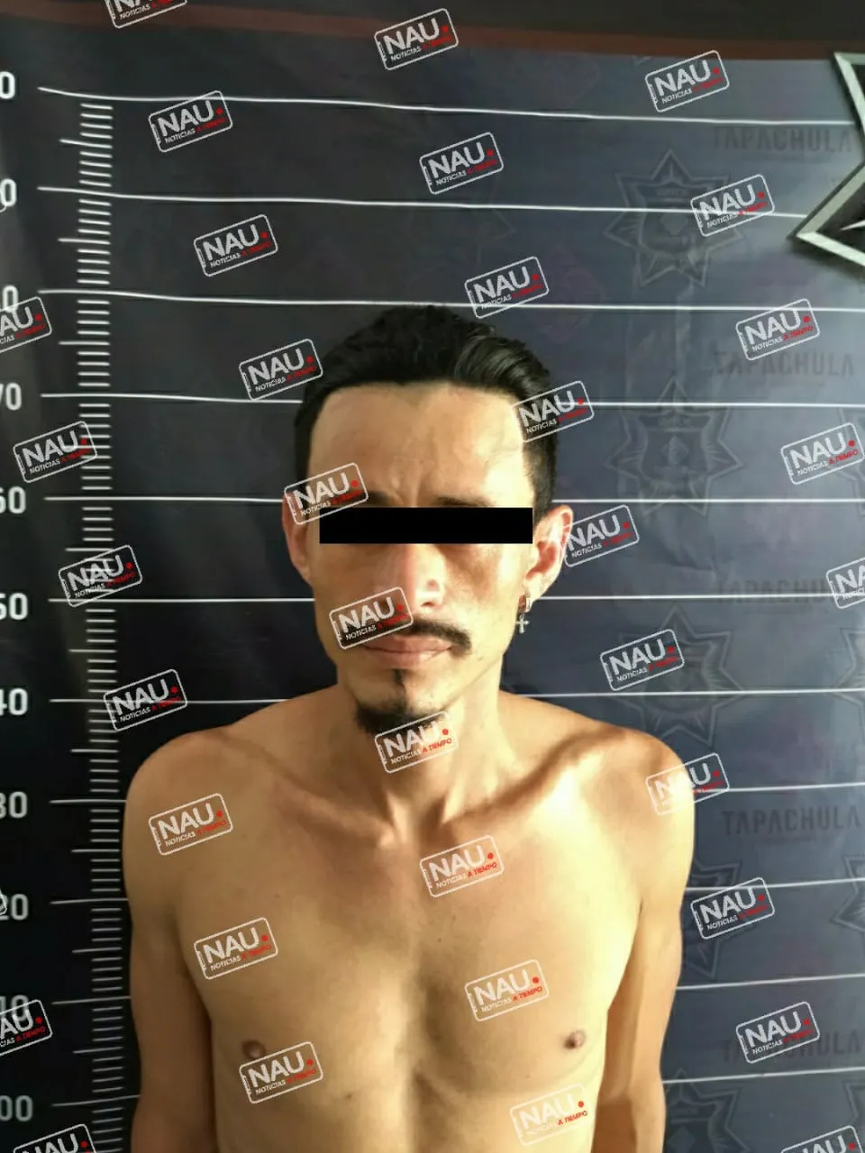 Hondureño fue detenido.