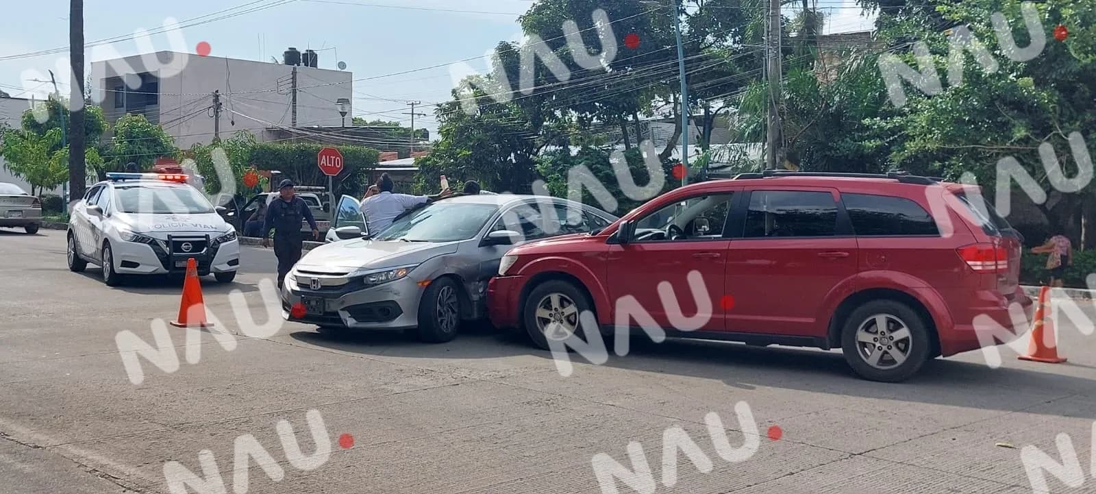 Daños por más de 20 mil pesos deja un choque