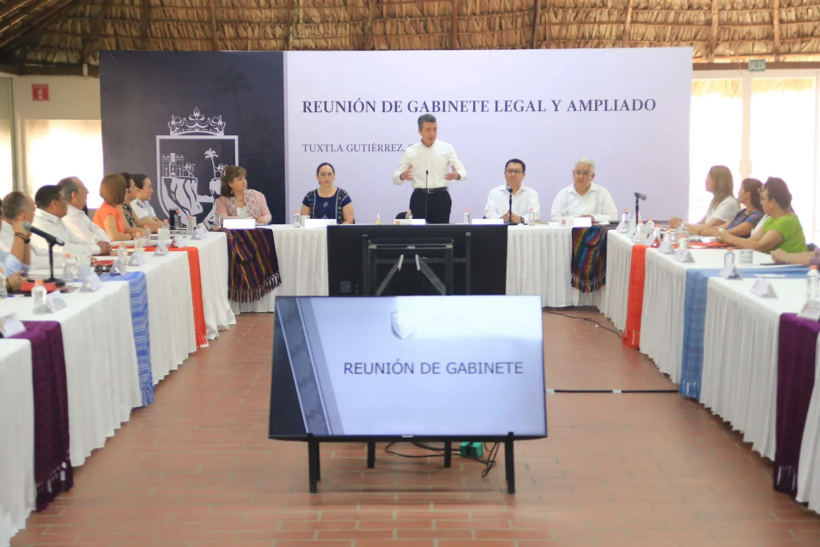 Rutilio Escandón pide fortalecer el trabajo para un buen cierre de la administración estatal