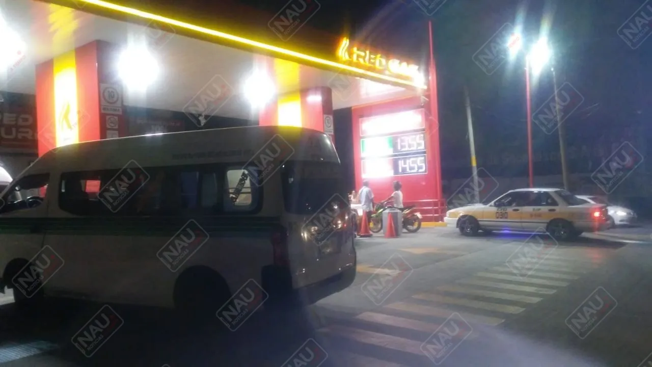 Asaltan gasolinera