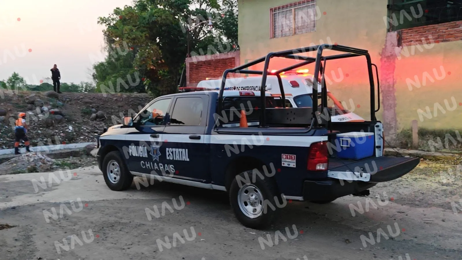 Tres personas lesionadas fueron atendidas por personal de SAE